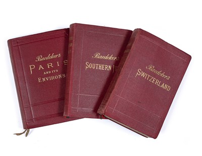 Lot 550 - Baedeker, (Karl). Paris and Its Environs 1924....