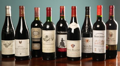 Lot 80 - An assortment of vintage red wine, to include...