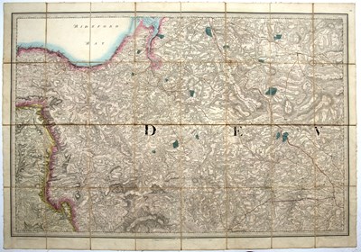 Lot 707 - Four 19th century Ordnance Survey maps vis....