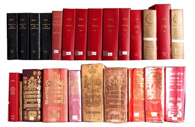 Lot 676 - Burke/Debrett/Dod Peerage etc. varying dates...