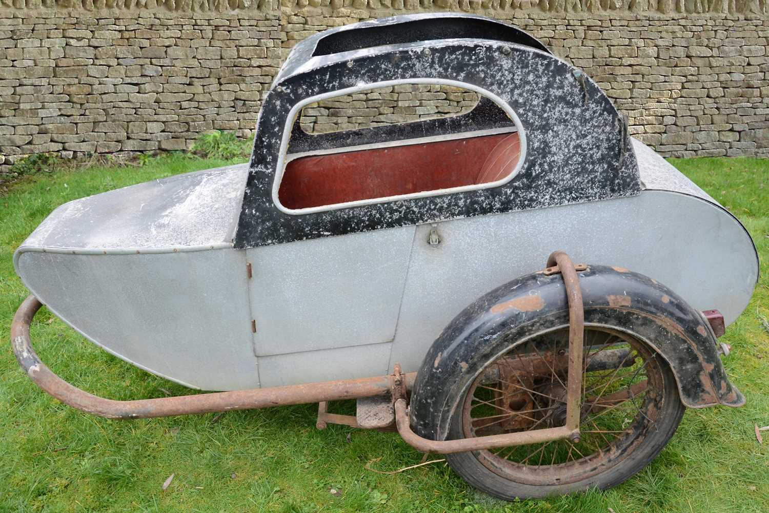 Lot 333 - A believed Blacknell single-seater sidecar...