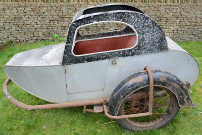 Lot 333 - A believed Blacknell single-seater sidecar...