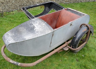 Lot 333 - A believed Blacknell single-seater sidecar...