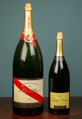 Lot 104 - One large display GH Mumm et Cie champagne...