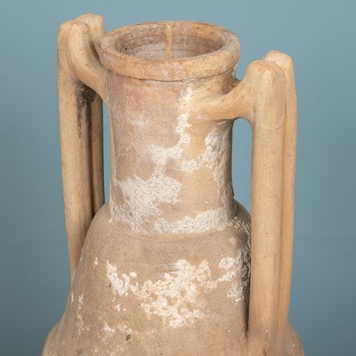 Lot 35 - A tall amphora vase on a stand, 92cm high,...