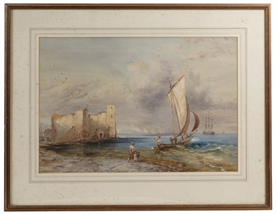 Lot 353 - Frank Catano (1880-1920) An Italian lake side...