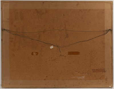 Lot 353 - Frank Catano (1880-1920) An Italian lake side...