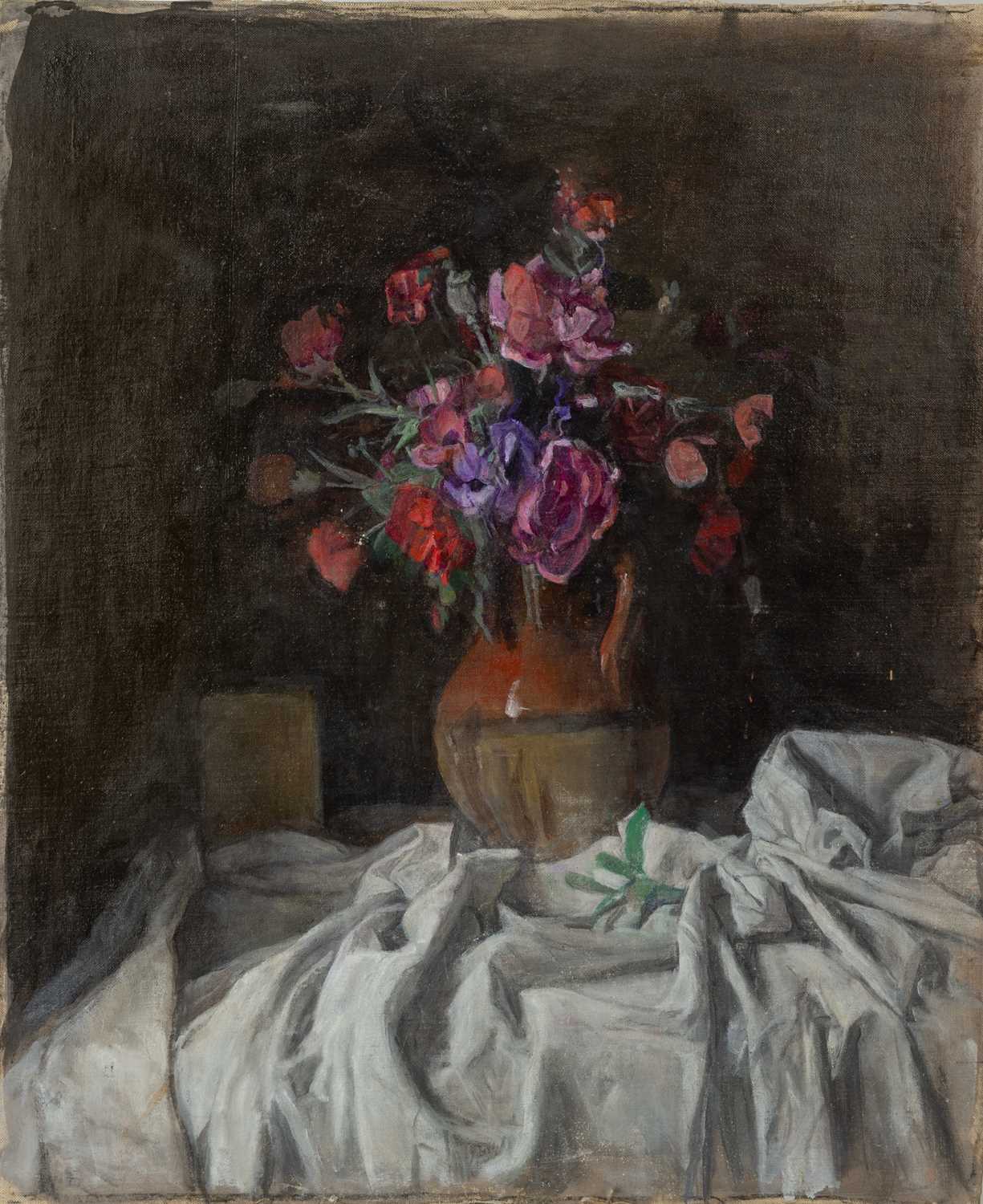 Lot 79 - George Weissbort (1928-2013) Roses in a Jug...