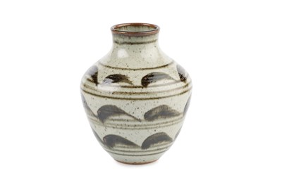 Lot 586a - Constance Dunn (20th Century) Vase oatmeal...