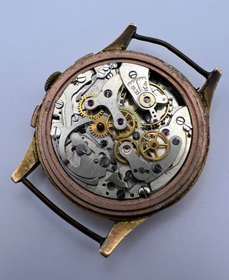 Lot 206 - A watch head by Chronographe Suisse, the...