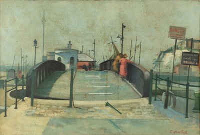 Lot 316 - Clifford Frith (b.1924) Lock-Gates Ramsgate...