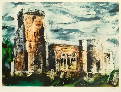 Lot 279 - John Piper (1903-1992) Ivychurch, Romney Marsh...