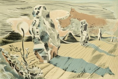 Lot 284 - Paul Nash (1889-1946) Landscape of the...