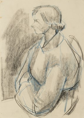 Lot 80 - Pamela Spencer (1924-2012) Portrait of a Lady...