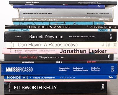 Lot 250 - Group of Modern Britsh art catalogues (Books) ...