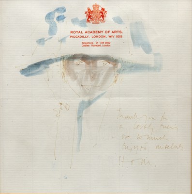 Lot 204 - Hugh Casson (1910-1999) The Lake, Chevening,...