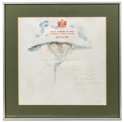 Lot 204 - Hugh Casson (1910-1999) The Lake, Chevening,...