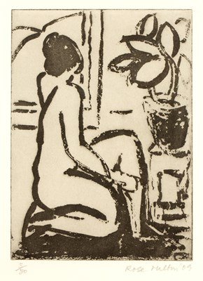 Lot 202 - Rose Hilton (1931-2019) The Bathroom IV, 2009...