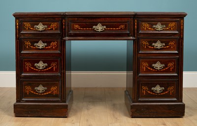 Lot 290 - Late 19thC desk