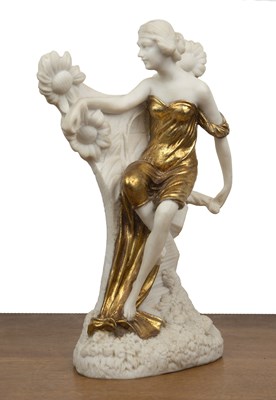 Lot 108 - After Louis Beataux 'Untitled Art Nouveau lady'...