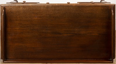 Lot 36 - Mahogany writing desk 19th Century, with...