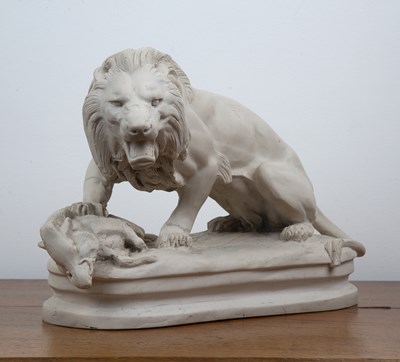 Lot 242 - After Antoine-Louis Barye (1795-1875) 'Lion...
