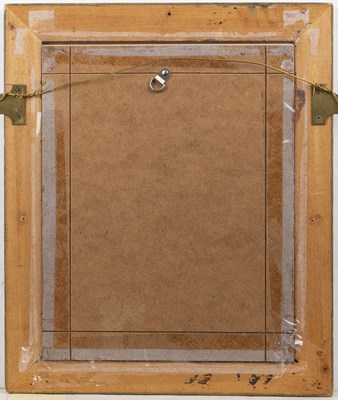 Lot 296 - Emile Marin (1876-1940) A Spanish town with...