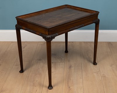 Lot 540 - An Edwardian 'silver table'