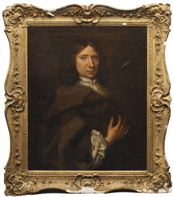 Lot 301 - 17th century English school Portrait of a...