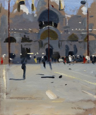 Lot 339 - Ken Howard (1932-2022) 'St Mark's Venice',...