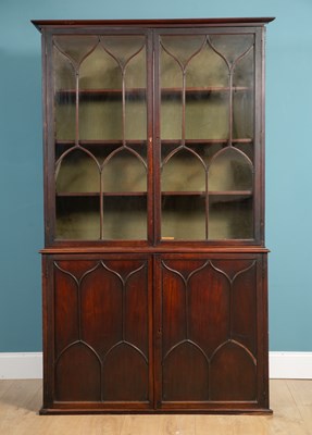 Lot 310 - A George III bookcase