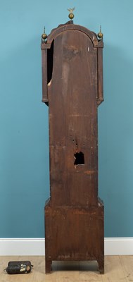 Lot 311 - A mahogany longcase clock made by Tinkler, Newcastle