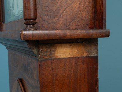 Lot 311 - A mahogany longcase clock made by Tinkler, Newcastle