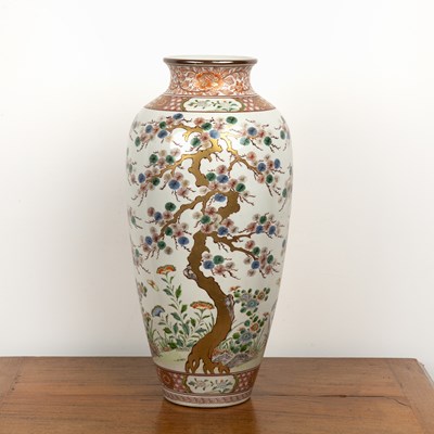 Lot 248 - Polychrome porcelain vase Japanese, circa 1900,...