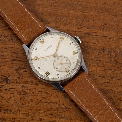 Lot 243 - Stainless steel gentleman's wristwatch by...