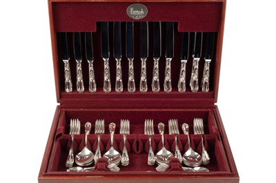 Lot 734 - A service of silver La Regence pattern...