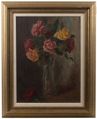 Lot 278 - Emil Uhl (1864-1945) Still life - a slender...