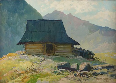 Lot 271 - Leszek Stanko (1924-2011) A Shepherd's hut in...