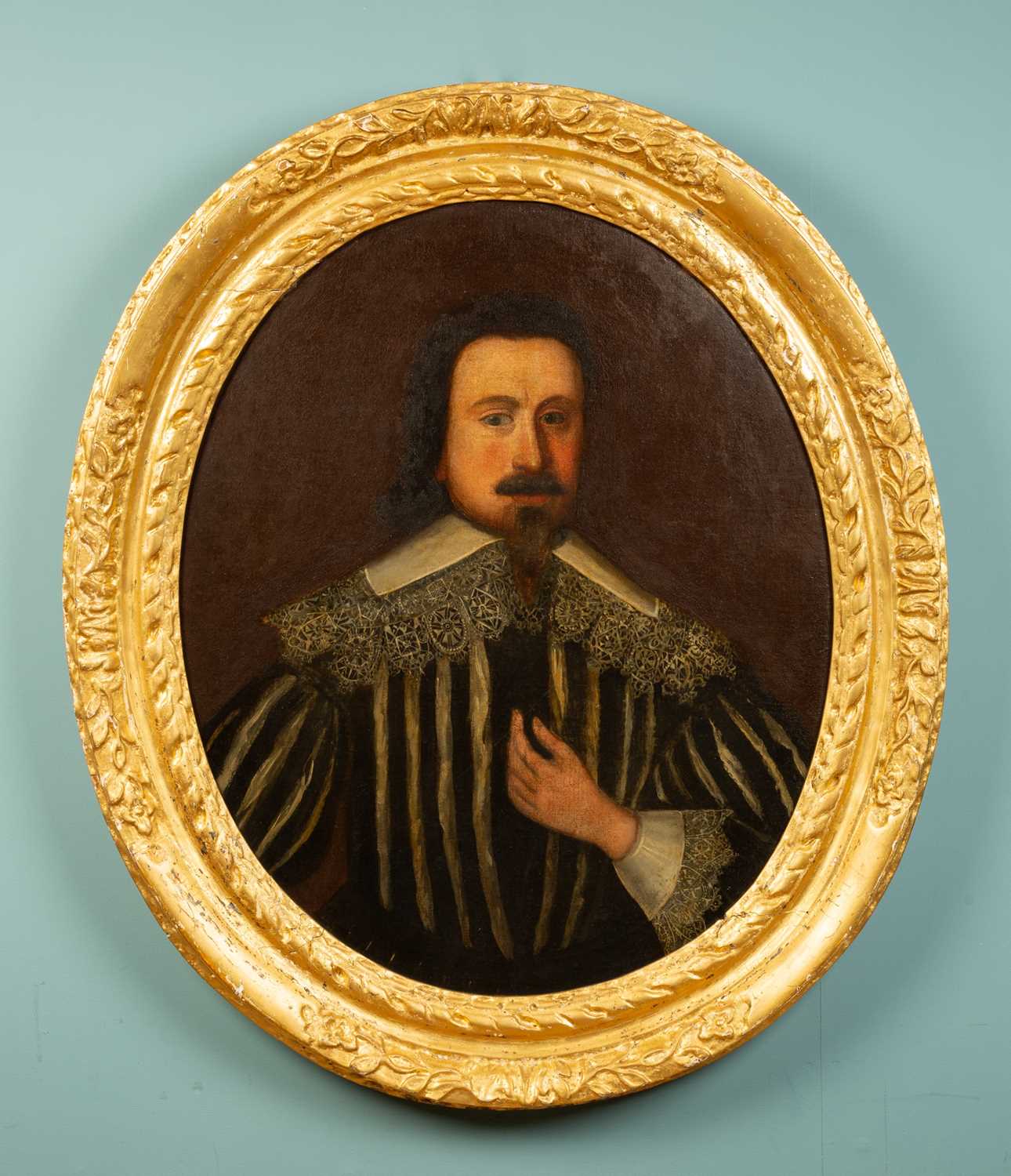 Lot 271 - A portrait of a 17th century Spanish nobleman