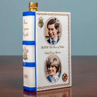 Lot 130 - A Royal Commemorative souvenir bottle of...