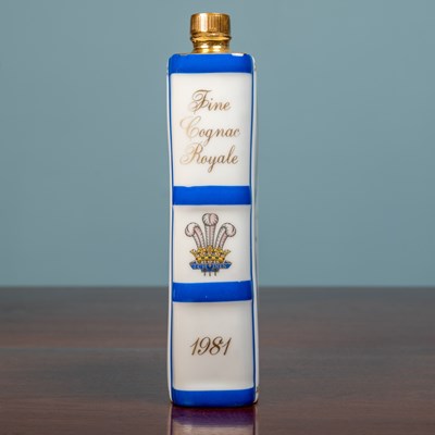 Lot 130 - A Royal Commemorative souvenir bottle of...