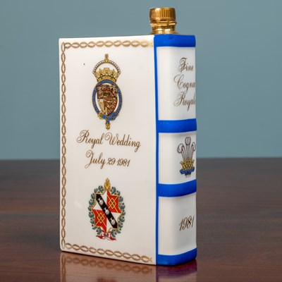 Lot 130 - A Royal Commemorative souvenir bottle of...