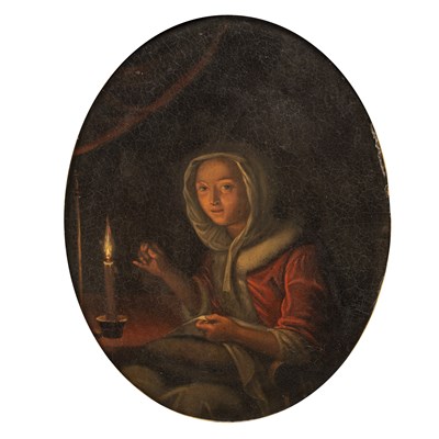 Lot 488 - 19th century in the manner of Frans van Mieris...