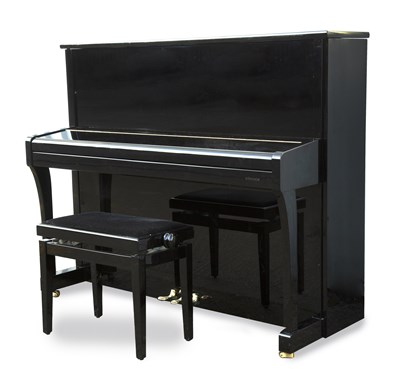 Lot 130 - An upright piano model 123KS by Ronisch in...