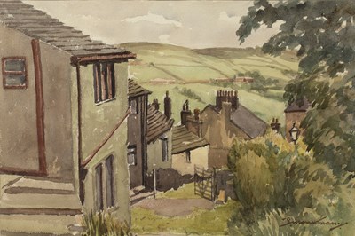 Lot 503 - Percy Monkman (1892-1986) 'Haworth, Yorkshire',...