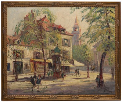 Lot 279 - E * Filvia (?) A continental market square...