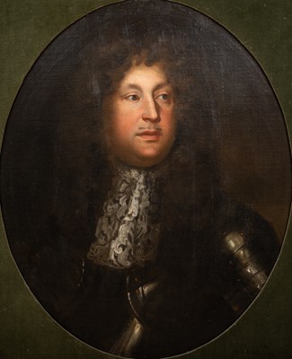 Lot 318 - A portrait of an 18th century gentleman