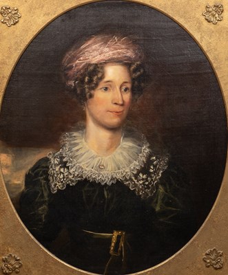 Lot 314 - A portrait of an 18th century lady