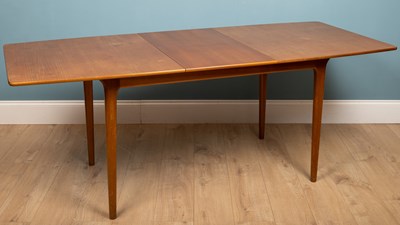 Lot 174 - A mid to late 20th century teak extending...