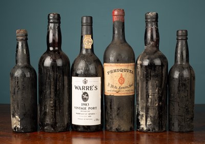 Lot 1009 - Six bottles of Port and wine